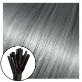 Babe I-Tip Hair Extensions Silver/Stella 18"